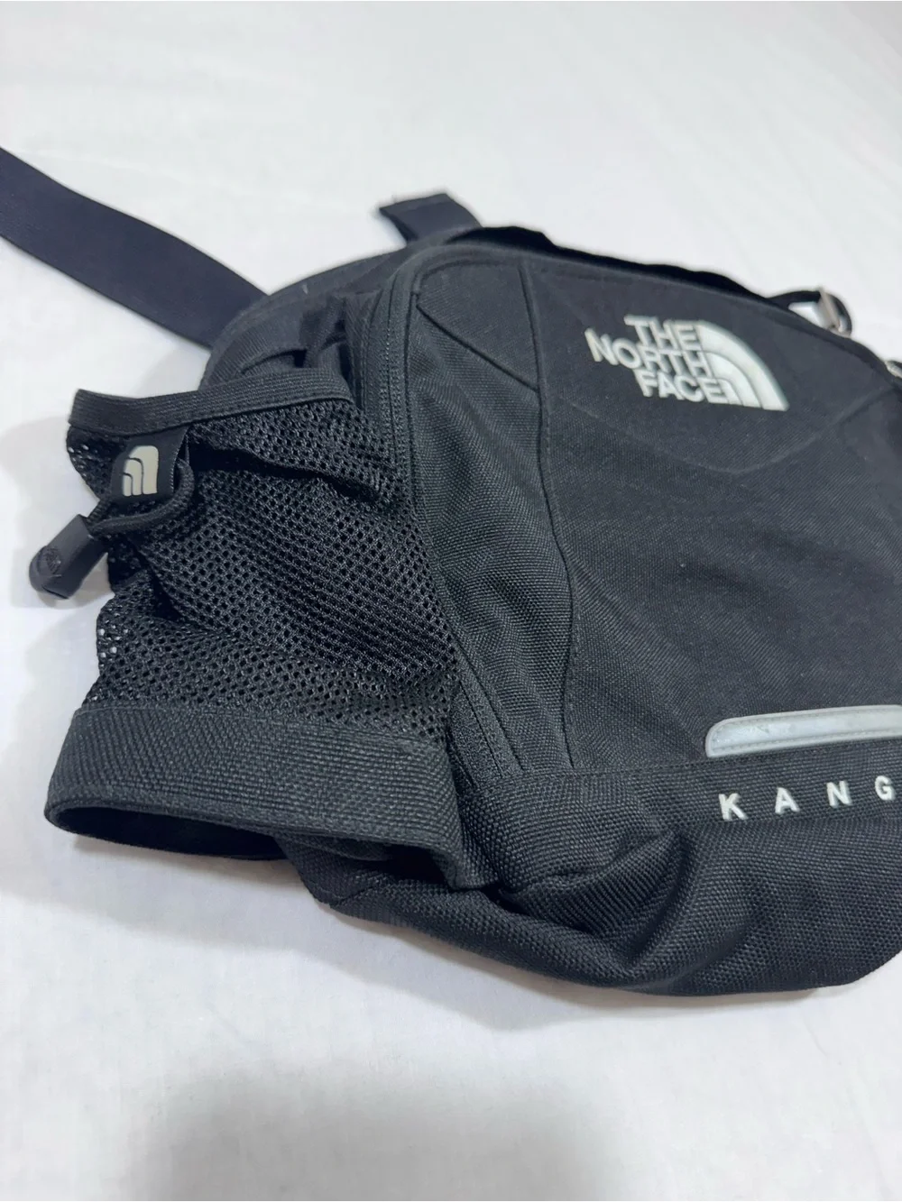The North Face Kanga Black Waist Bag Adjustable Strap Pack Hiking